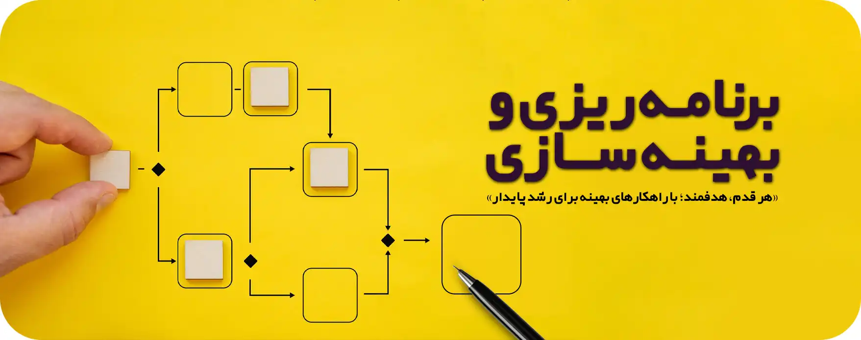 بنر ماژول برنامه‌ریزی و بهینه‌سازی