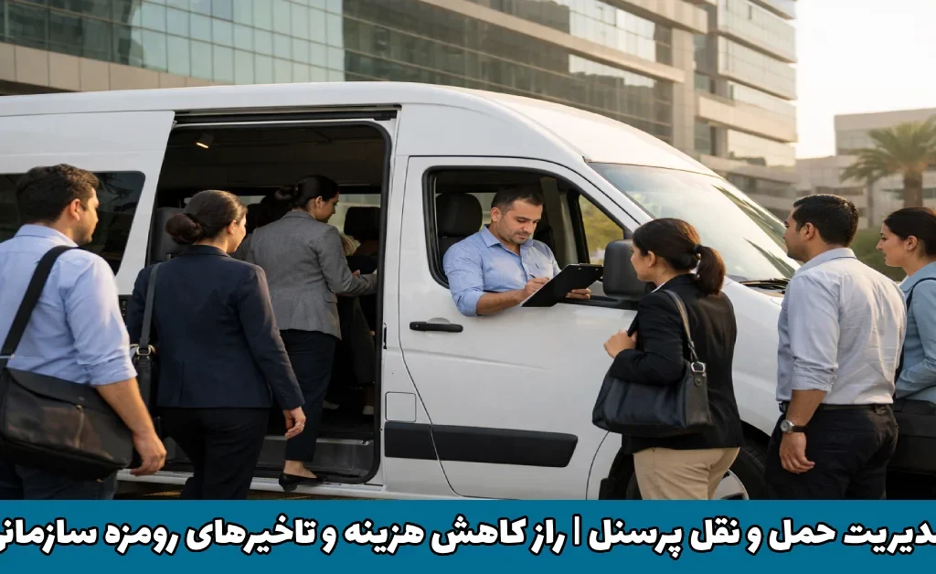 مدیریت حمل و نقل پرسنل روشی برای کاهش هزینه و تأخیرهای روزمره سازمانی