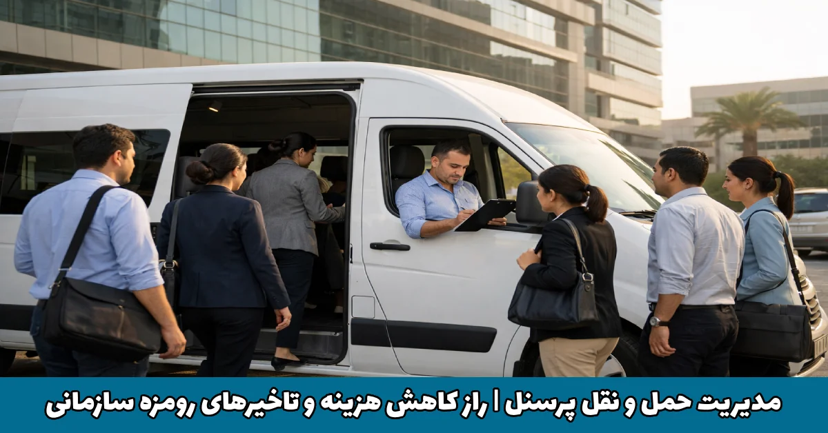 مدیریت حمل و نقل پرسنل روشی برای کاهش هزینه و تأخیرهای روزمره سازمانی