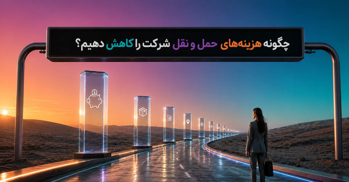 راهنمای گام به گام و راهکارهای کاهش هزینه‌ حمل و نقل شرکت