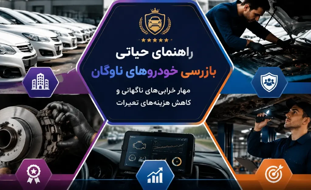 راهنمای حیاتی بازرسی خودروهای ناوگان؛ مهار خرابیهای ناگهانی و کاهش هزینههای تعمیرات | 19 چکلیست طلایی 10 بازرسی خودروهای ناوگان سازمانی و بررسی سلامت فنی خودروها برای پیشگیری از خرابیهای ناگهانی و کاهش هزینه تعمیرات