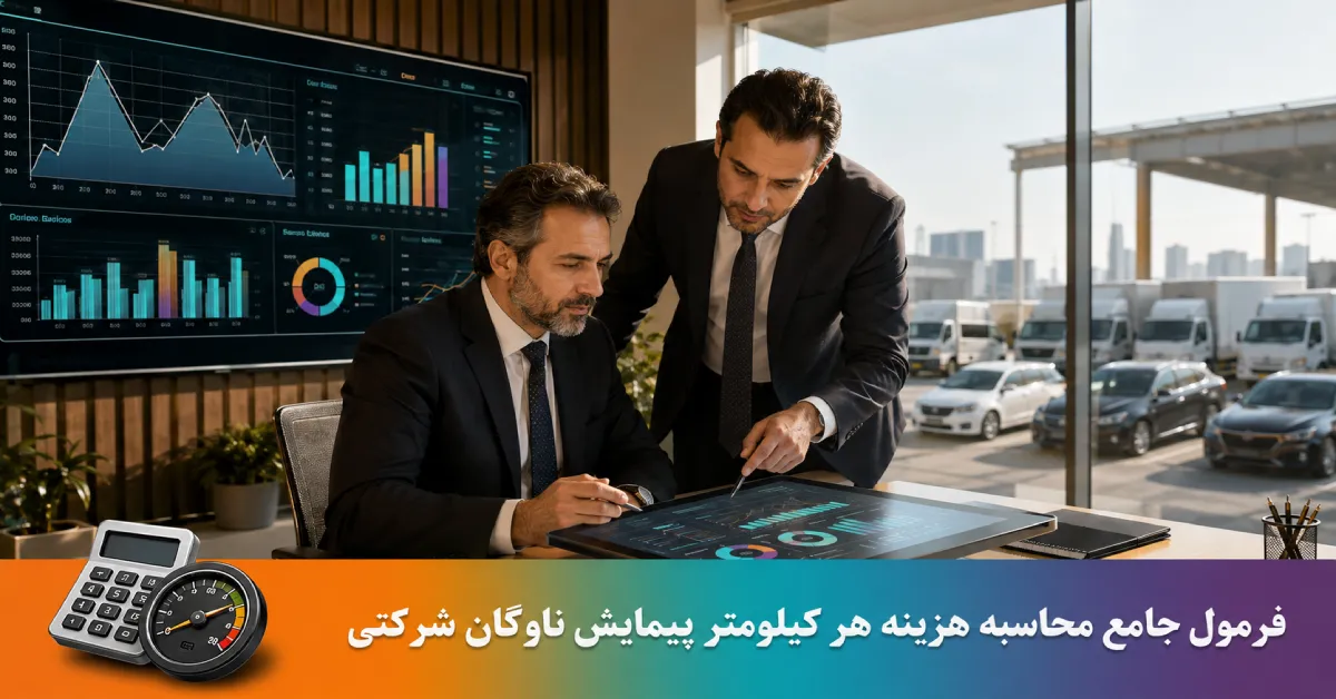 فرمول دقیق محاسبه هزینه هر کیلومتر پیمایش خودروهای شرکتی و ناوگان توزیع
