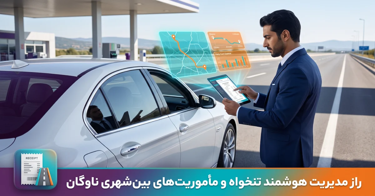 راهنمای نرم‌افزاری مدیریت مأموریت‌های بین‌شهری پرسنل و تنخواه رانندگان